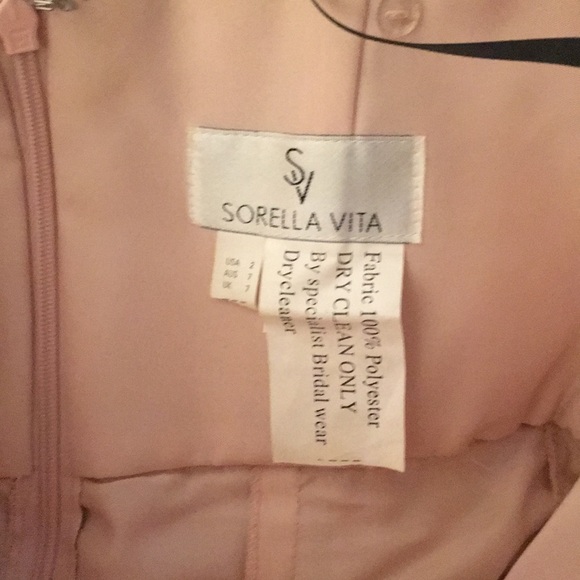 Sorella Vita Blush convertible bridesmaid dress - Picture 5 of 8